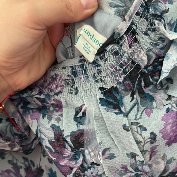 Sundance floral ruffle nwt floral Sundress - Picture 4 of 8